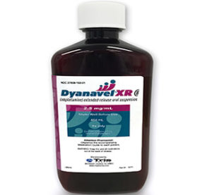 Dyanavel XR (amphetamine)